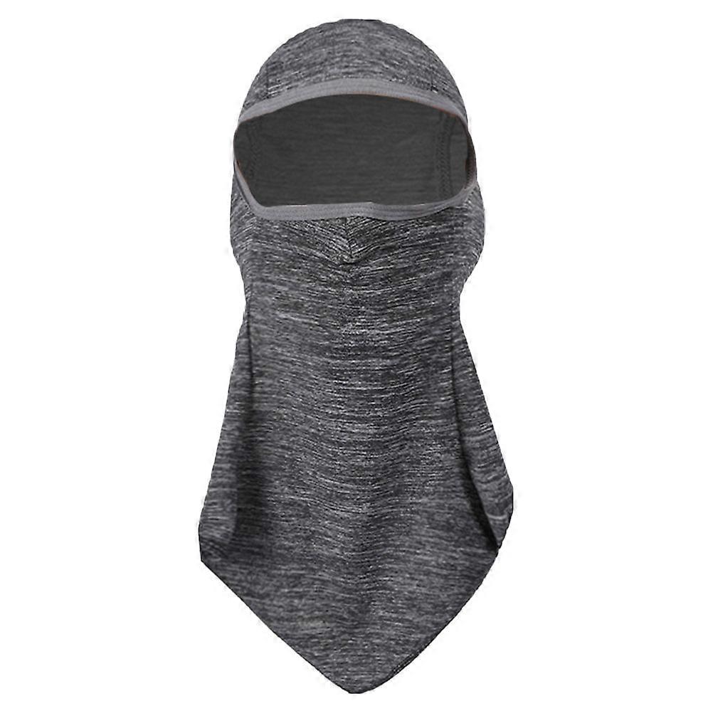 Practical Windproof and Breathable Facial Hood for Outdoor Use Lightweight Polyester Multi Color