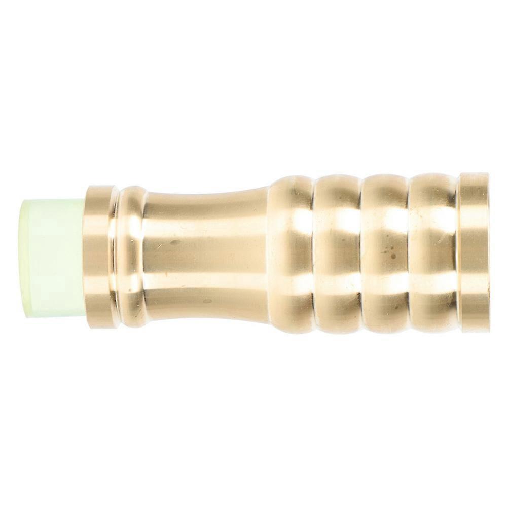 Golden Antislip Walking Cane Tips with Fine Grinding and Smooth Surface for Safe Use 13mm