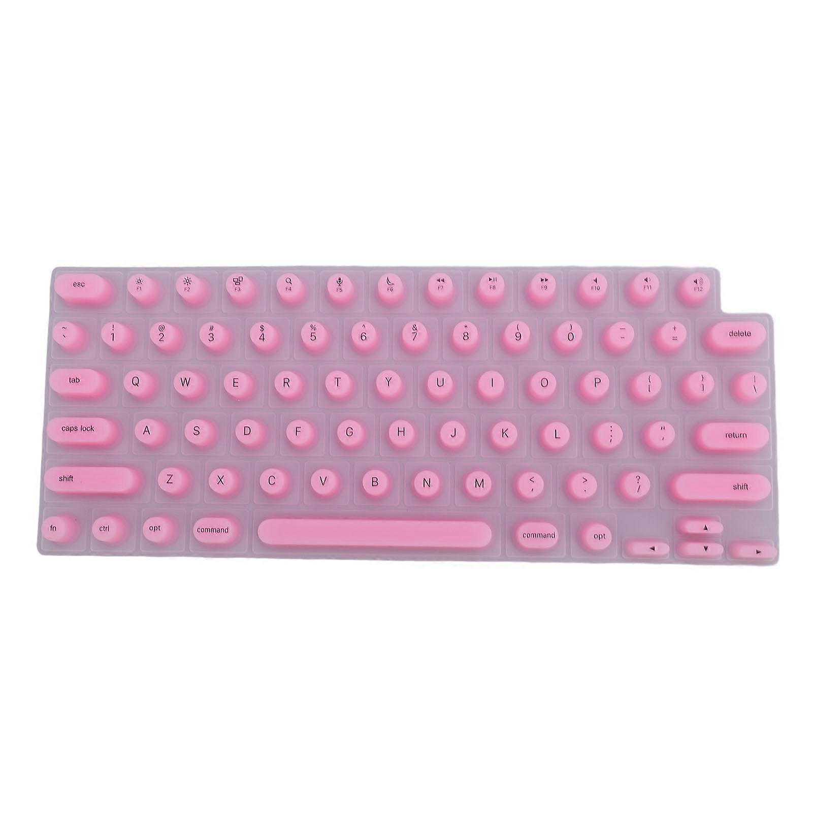 Keyboard Cover OS X Laptop Soft Silicone Comfortable Typing Raised Keyboard Protector for Long Nails