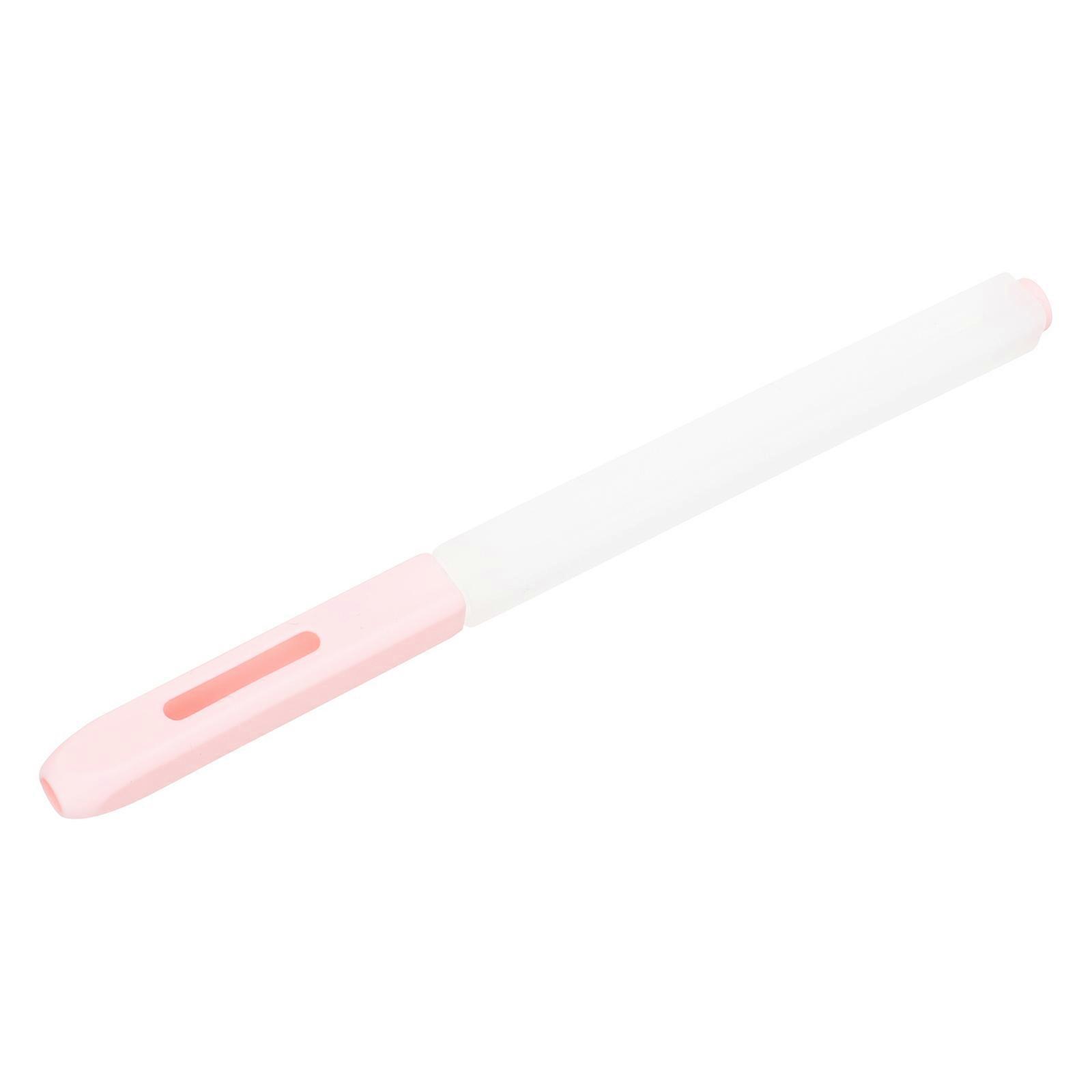 Silicone Pencil Sleeve Designed For Daily Use And Writing With Pink Color For Extend Use Life 1Pcs