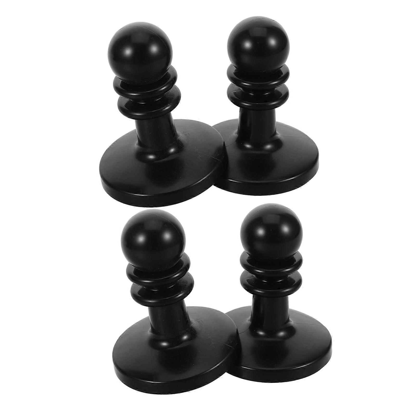 4-Piece Lightweight Plastic Outdoor Tent Pole Protective Caps for Camping, Hiking, and Tent Support, Easy Installation