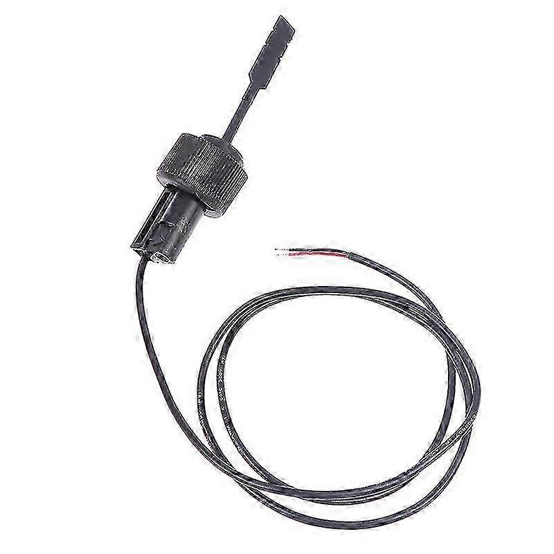 Black Flow Switch with Female Thread for Heat Pump Water Heater & AC - Durable Paddle Sensor