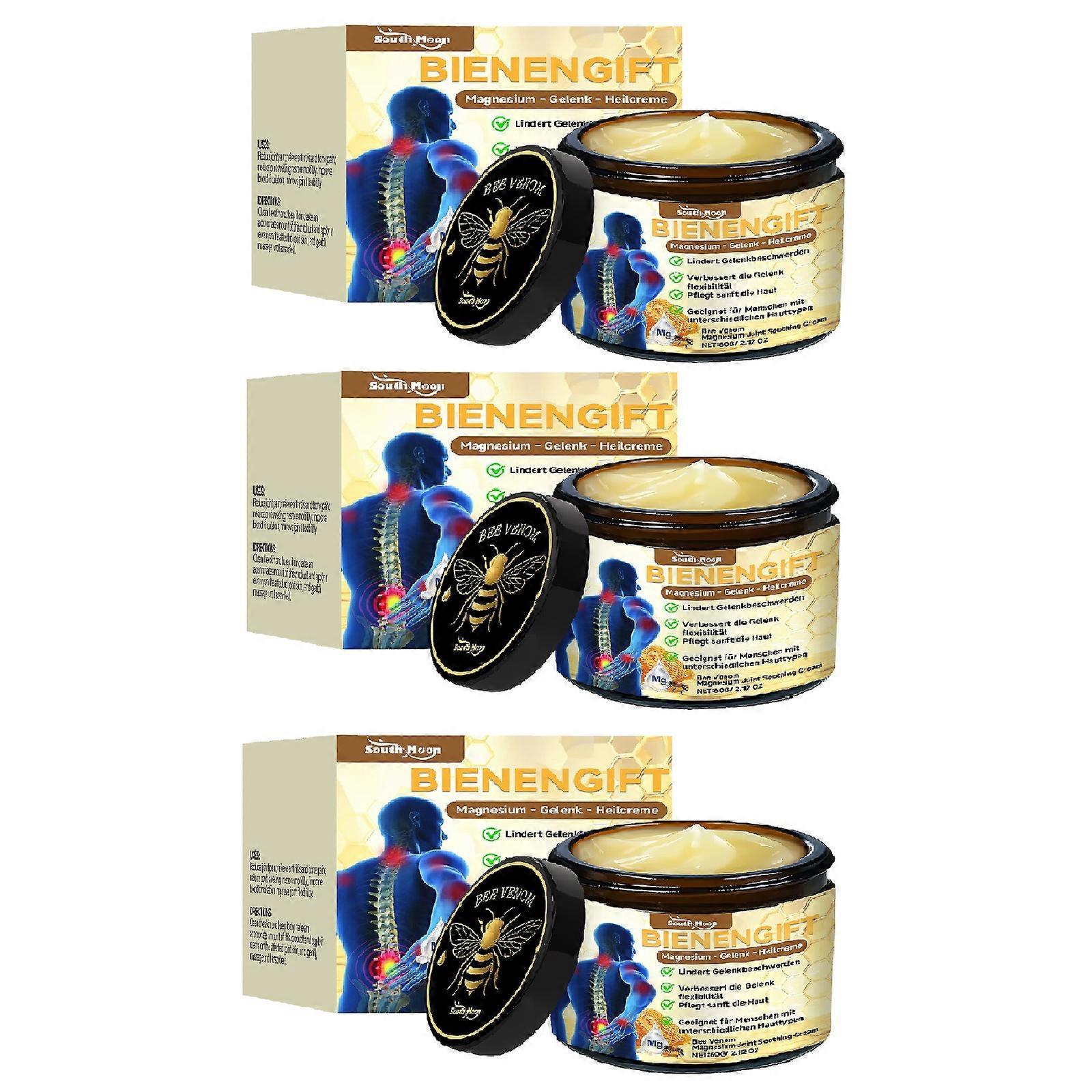 Bee Venom Joint & Bone Cream, Professional Bee Venom Relief Joint for Back, Knee, Hands, Neck, Feet