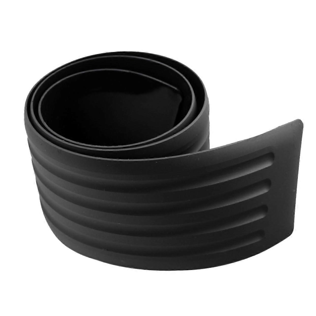 Collision Strip for Car Trunk Door - Easy Install Bumper Guard, Heavy-Duty Friction Tape, Universal Fit, Black Color