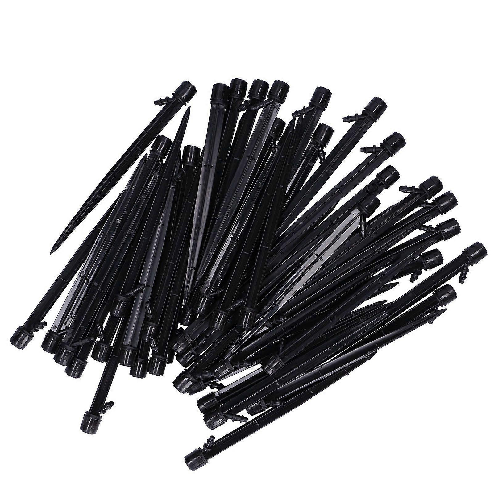 50 Pcs 1/4" Ground Insert Irrigation Dripper Drip Sprinkler for Garden Irrigation System