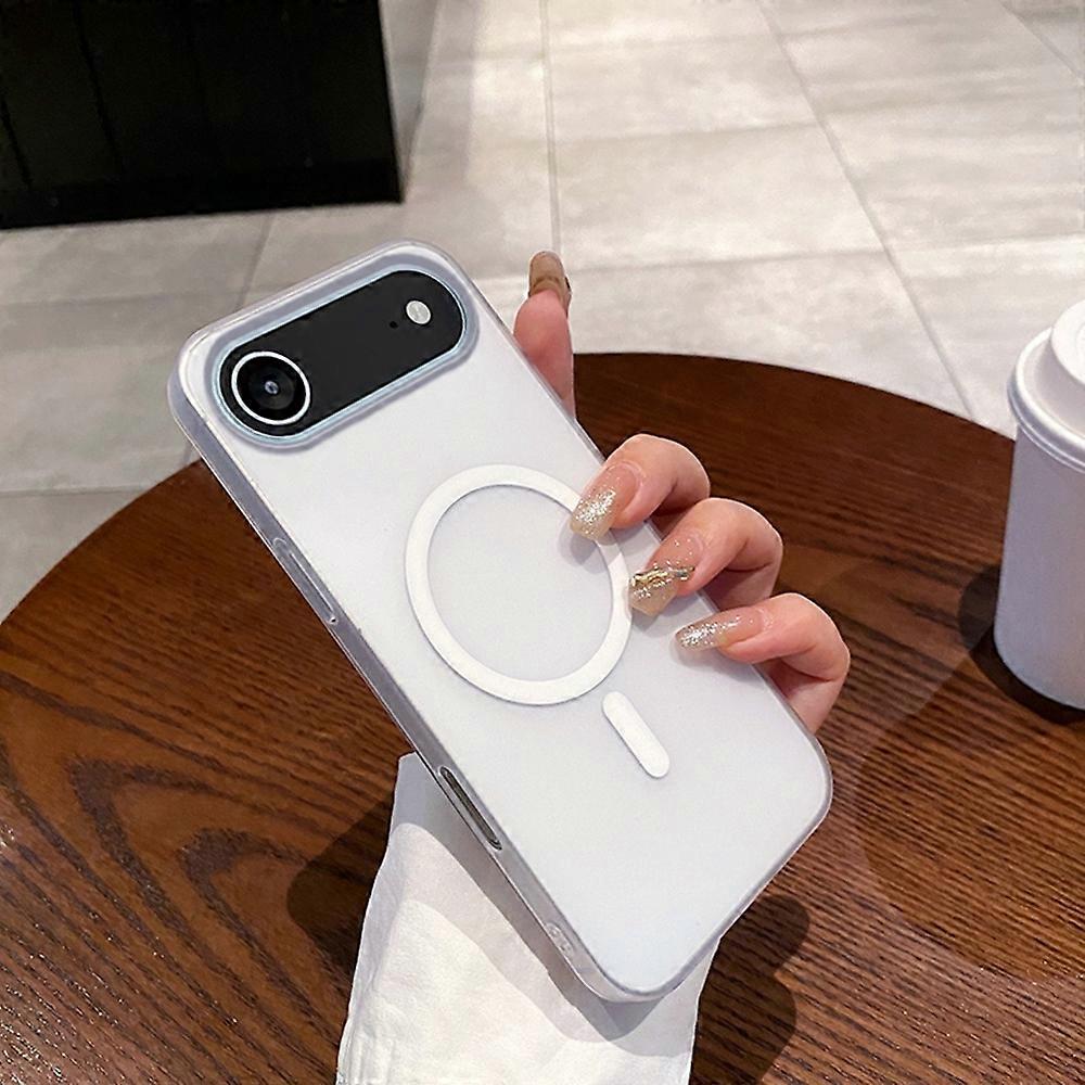 For iPhone 17 Air Case Compatible with MagSafe Precise Cutouts Matte PC Phone Cover