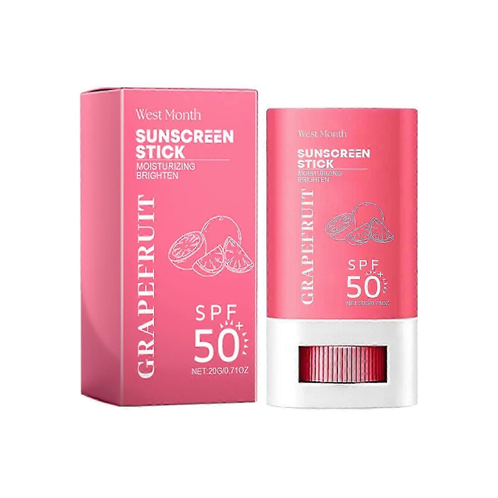 Sunscreen Stick SPF 50 PA++++, Face Sunscreen Moisturizer, Daily Uv Defense Sunscreen, Matte Long Lasting Non-Greasy Water Resistant Sunstick