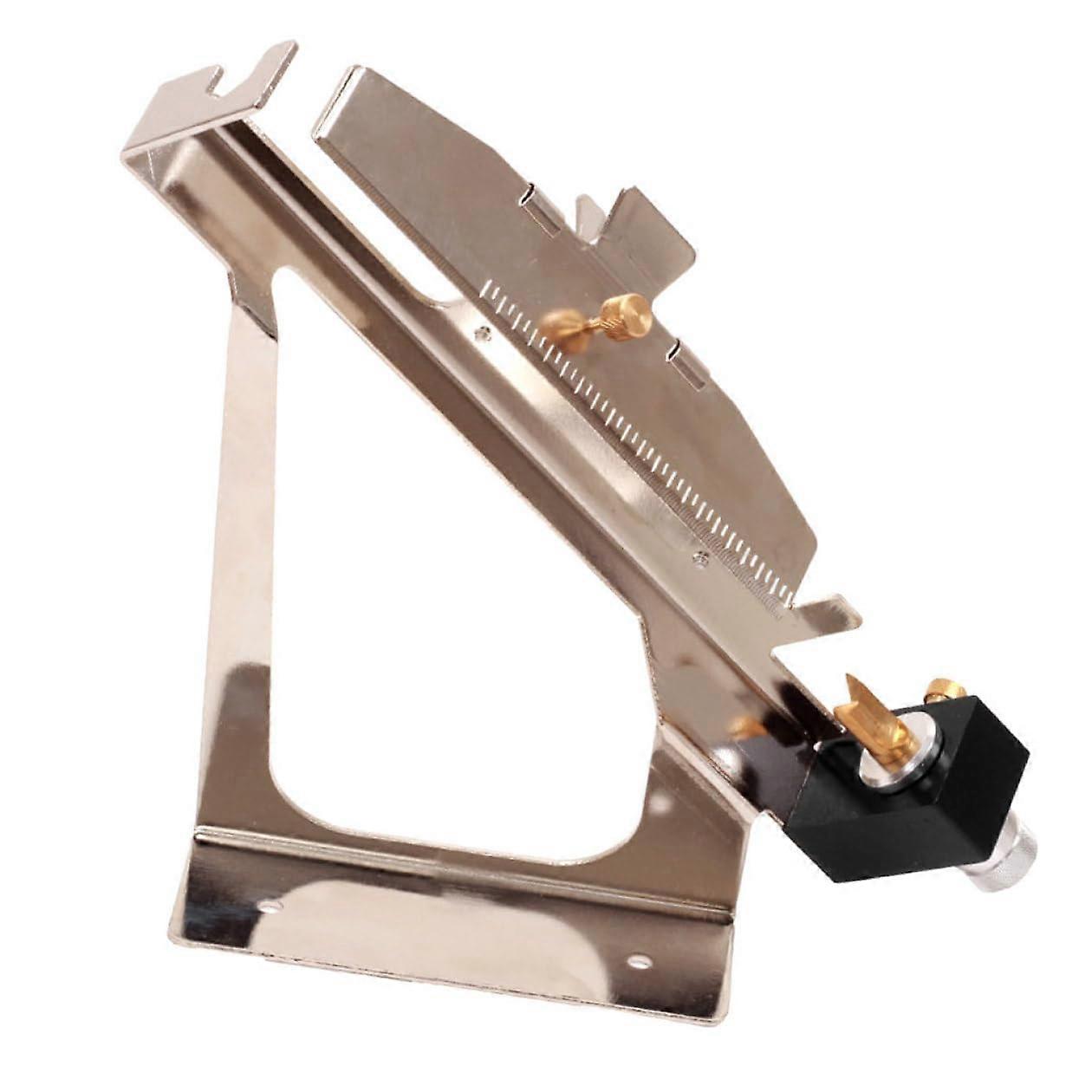 Fletching Jig Aluminum Alloy Adjustable Archery Tool For DIY Arrow Shafts, Compatible With Standard Arrows
