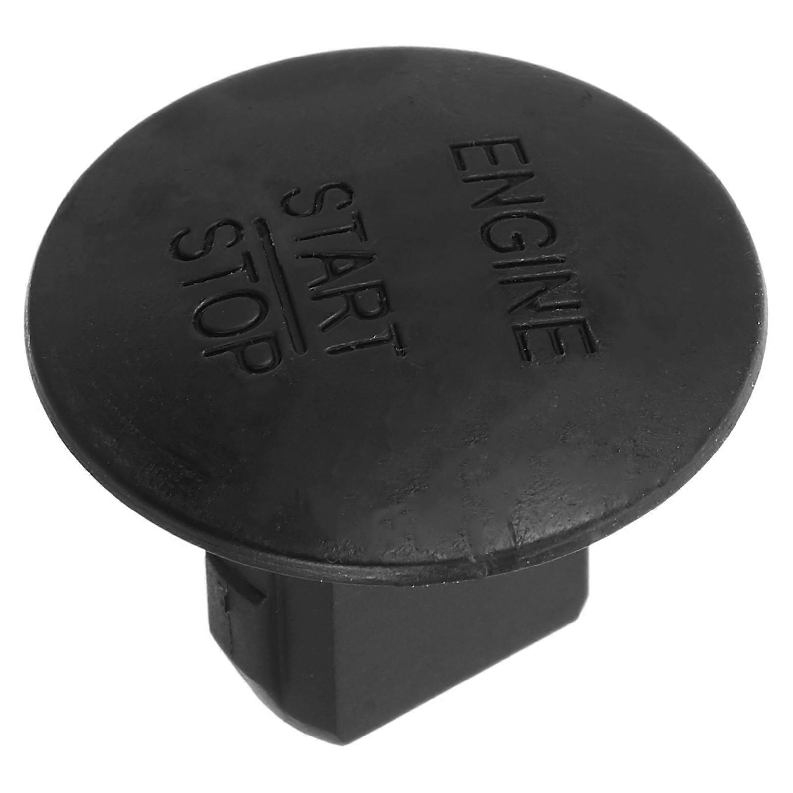 Engine Start Switch Push Start Ignition Kit Automotive Replacement Parts Daily Driving Square Plastic Keyless Start Technology 1Pcs