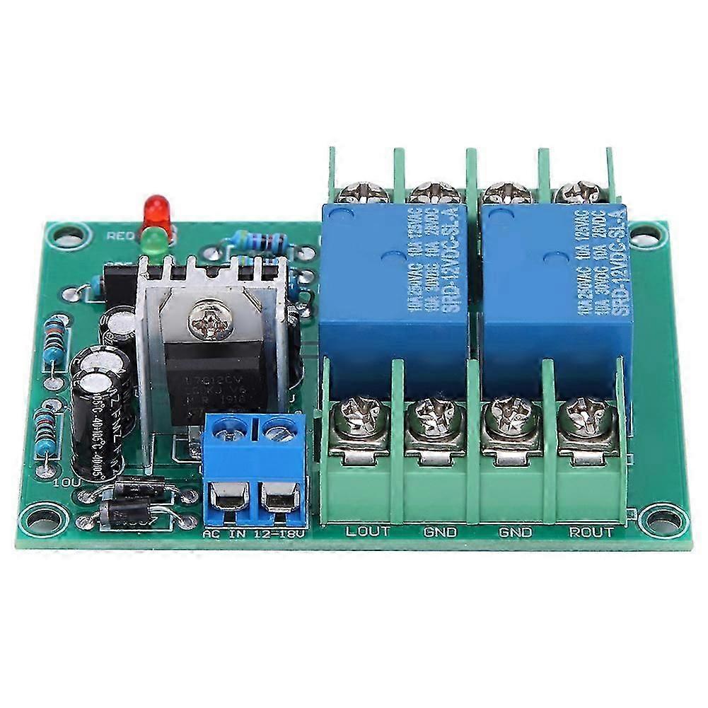 Speaker Protection Circuit Board Dual Channel PowerOn Mute Delay Component 10A AC1218V