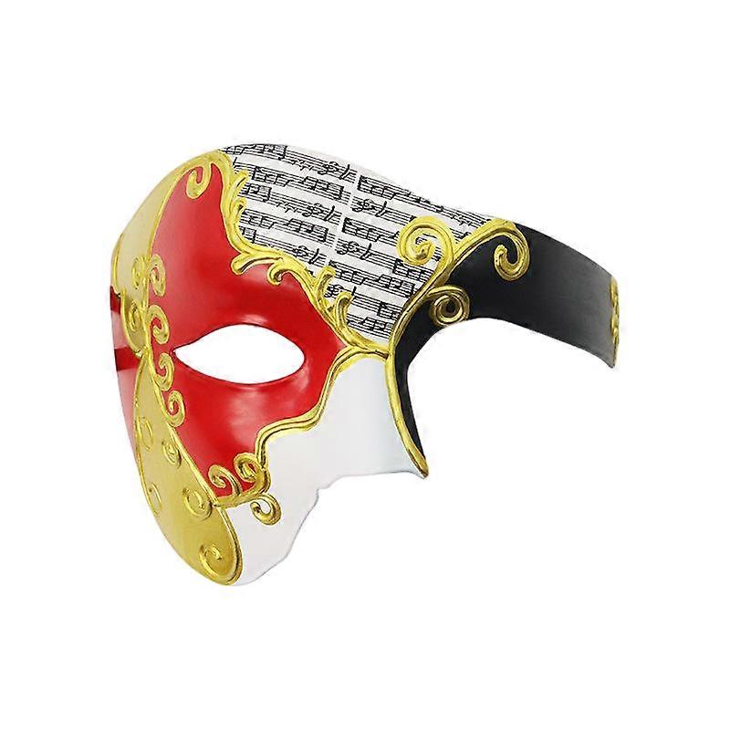 Men's one-eyed masks, multiple styles and colors, Venetian Phantom of the Opera, ball masks