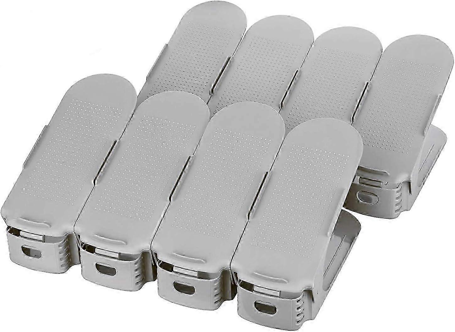 pieces shoe organizer adjustable shoe rack, adjustable