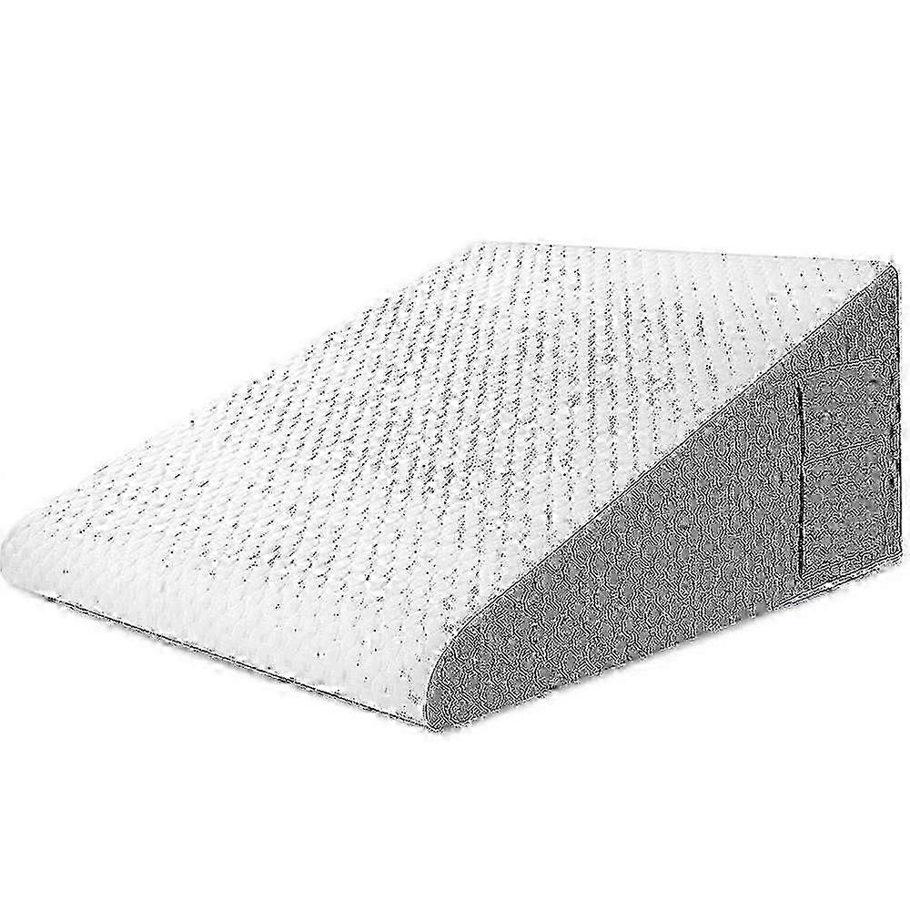 Orthopedic Wedge Pillow with Memory Foam for Acid Reflux Relief and Post-Surgery Elevation
