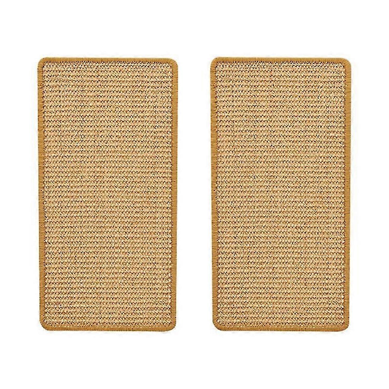 2-part cat mat for cats with adhesive tape Cat scratch mat 50 x 25 cm