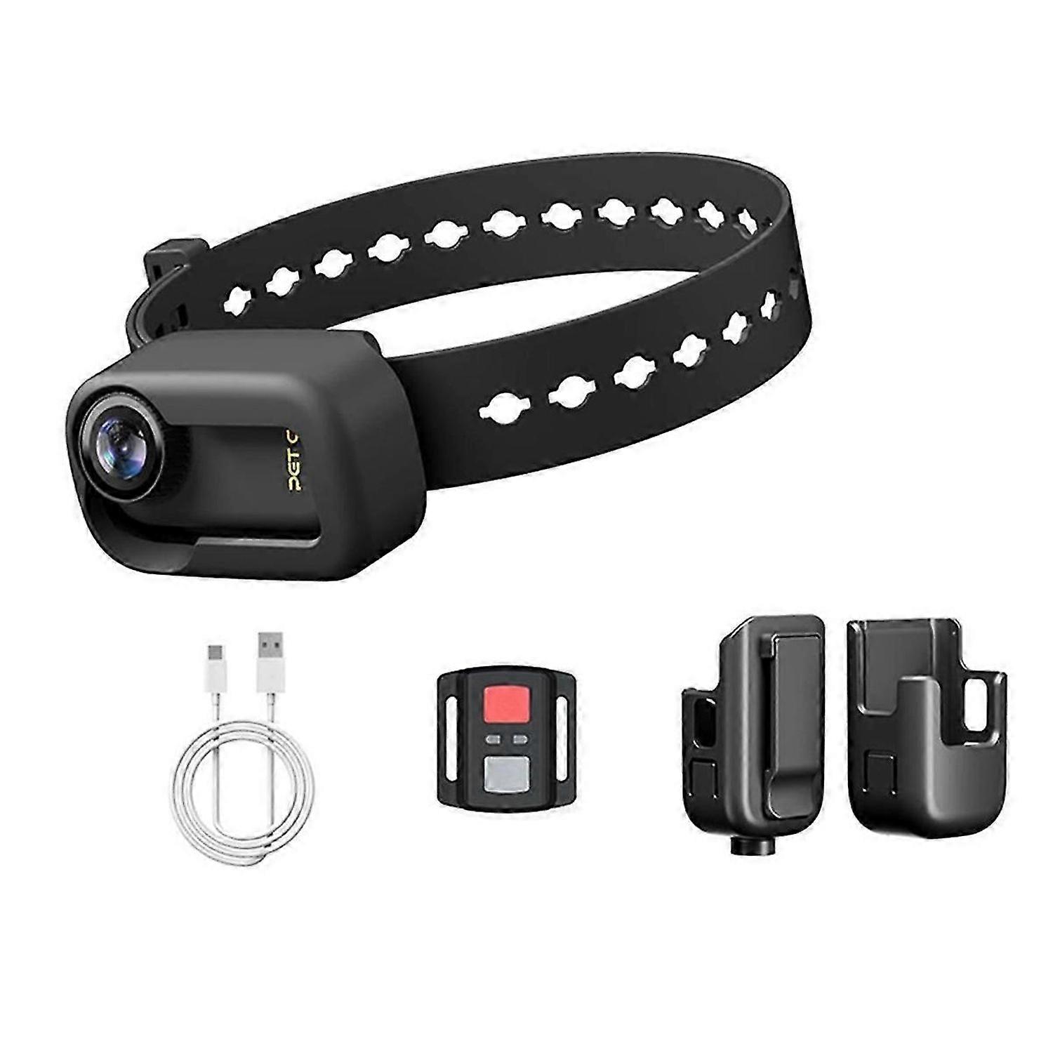4K 30Hz Pet Collar Camera, WiFi Pet Camera Animal Vlog Camera ,Mini Action Camera for Video Records