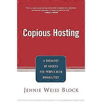 Copious Hosting - Jennie Weiss Block - Paperback - en Book