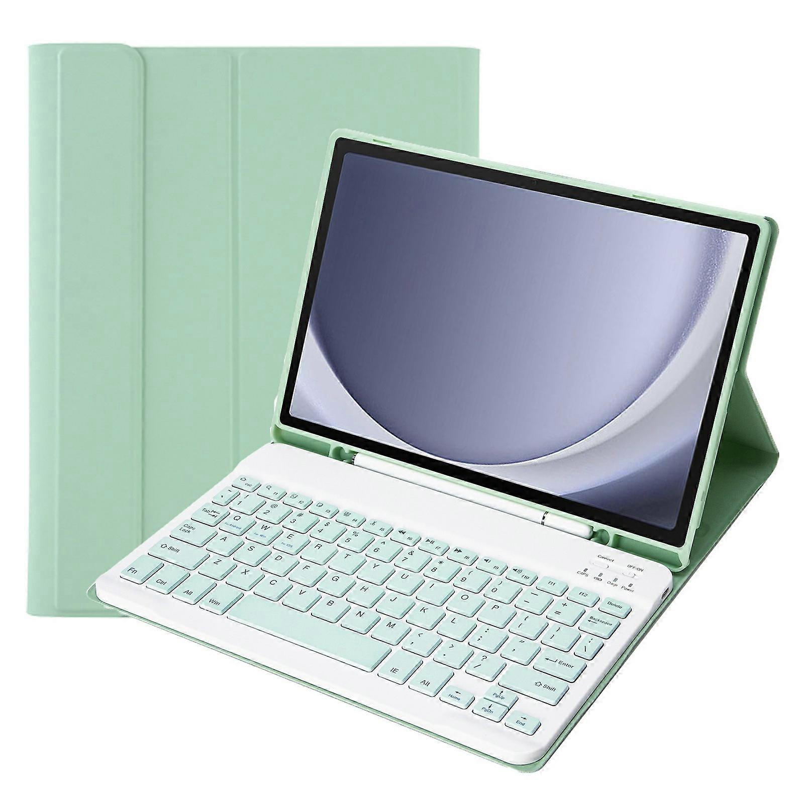 A09B For Samsung Galaxy Tab A9  X210 X215 X216 Stand Cover Bluetooth-compatible Keyboard with Pencil