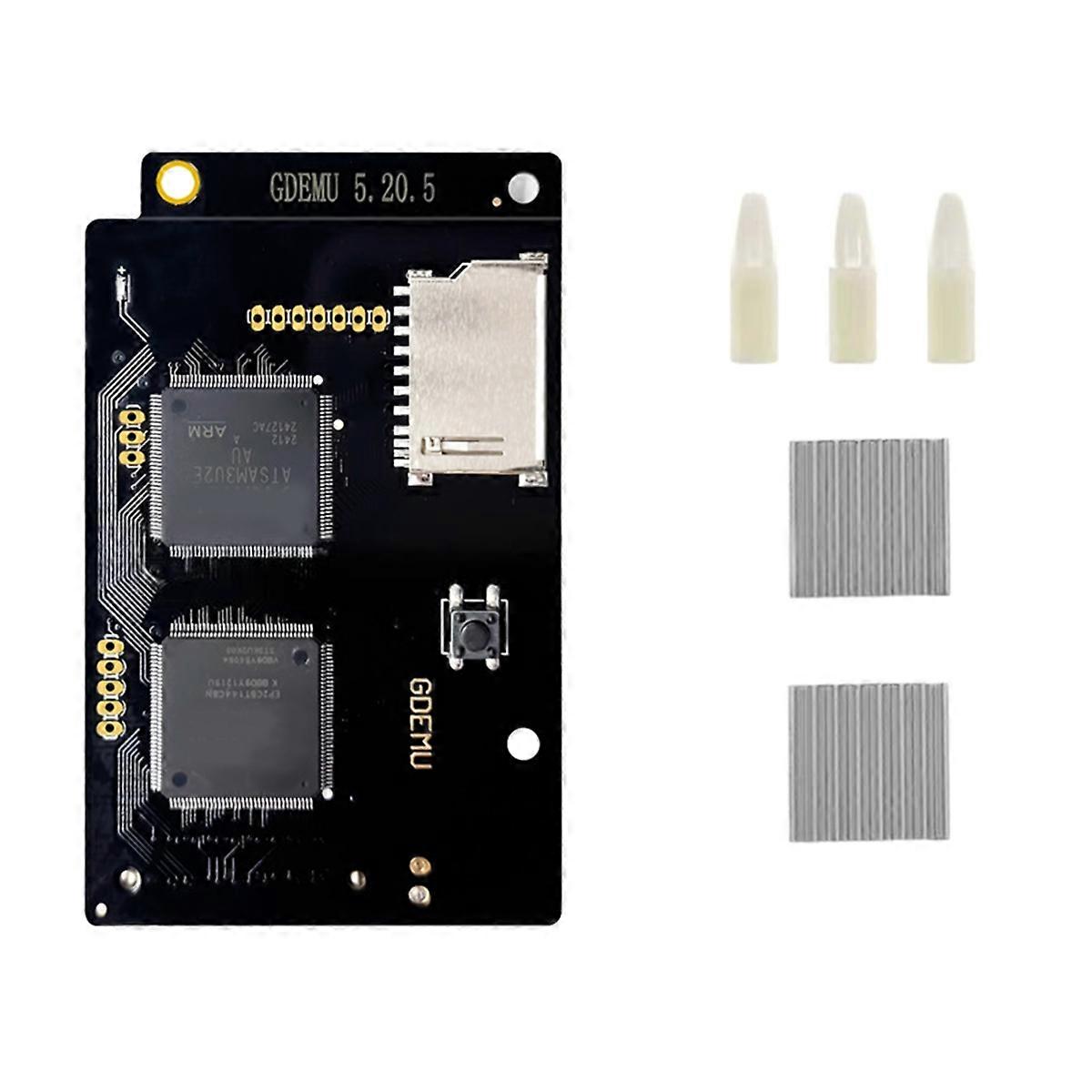 For Dreamcast Optical Drive Emulation Board Remote Card Gdemu V5 20 Mount Kit for DC VA1 Console with Cable