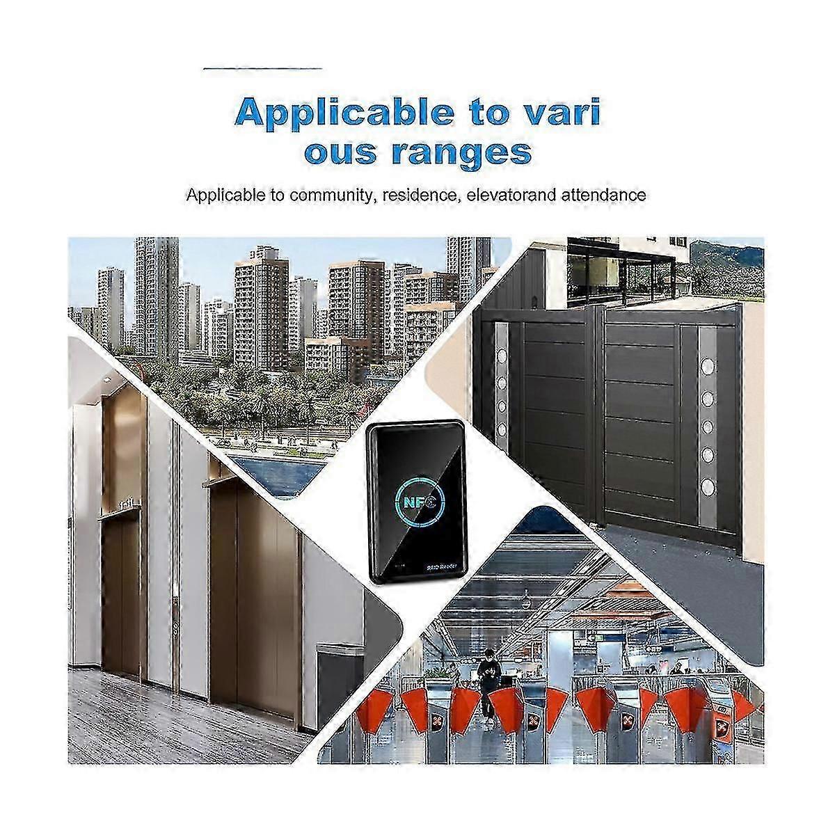 RFID NFC Kopierer Duplizierer 13,56 KHz Schlüsselanhänger NFC Smart Card Reader Writer 13,56 MHz Verschlüsseltes Programm