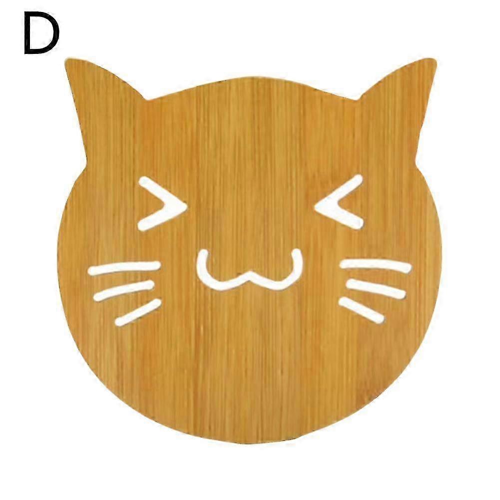 Wooden Dining Table Insulation Pad Cute Cartoon Kitchen Table Protec 2025