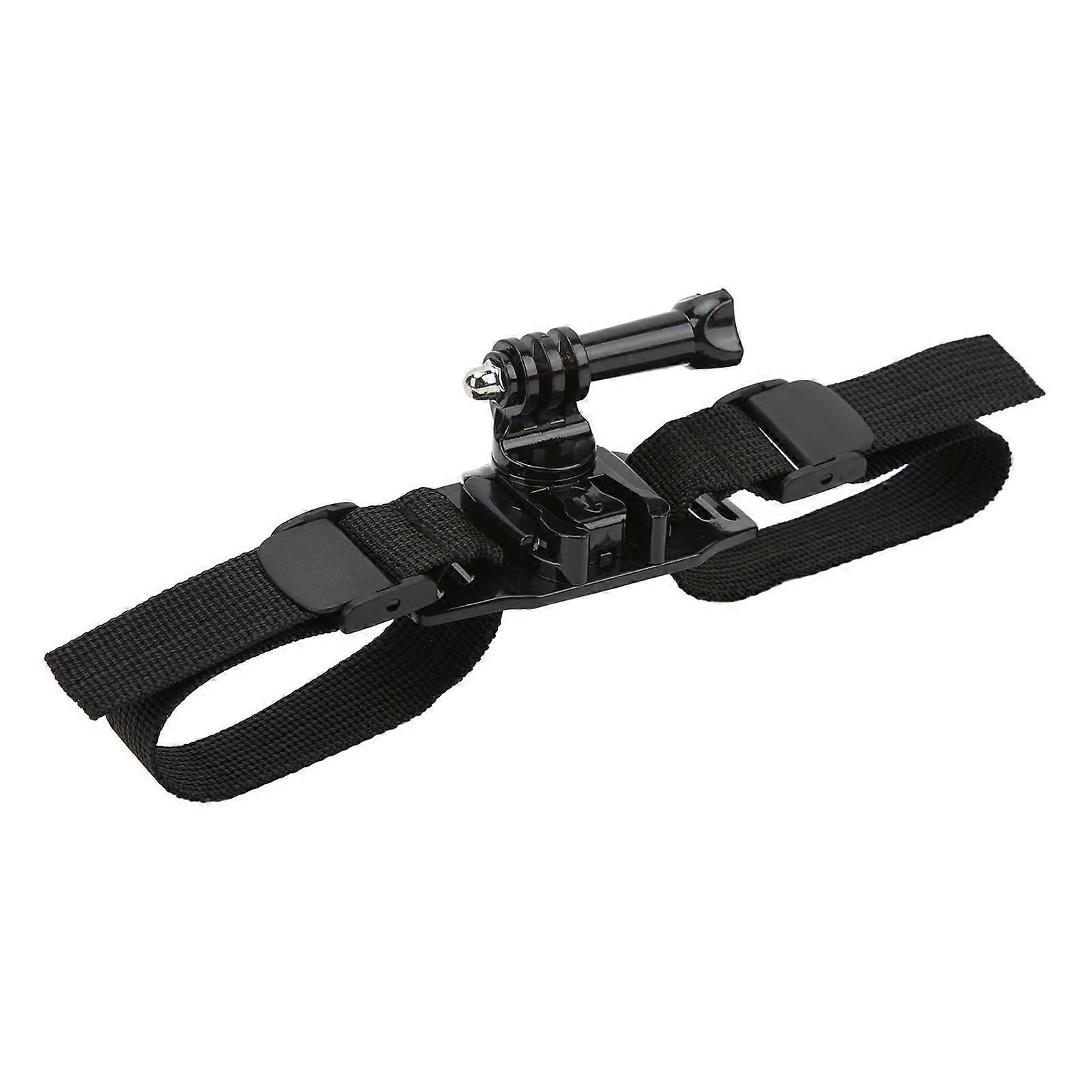 Action Camera Helmet Mount Strap Attachment with Bracket Adapter Base for Hero 9/10 Motion Camera