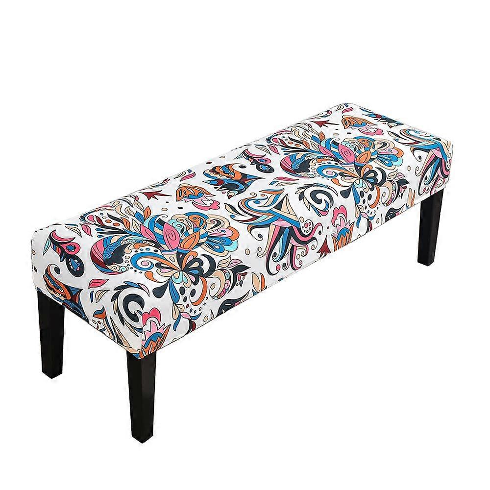 Dining Bench Covers for Kitchen and Living Room, Waterproof Fabric, Stretchable, Universal Fit, Various Colors and Sizes