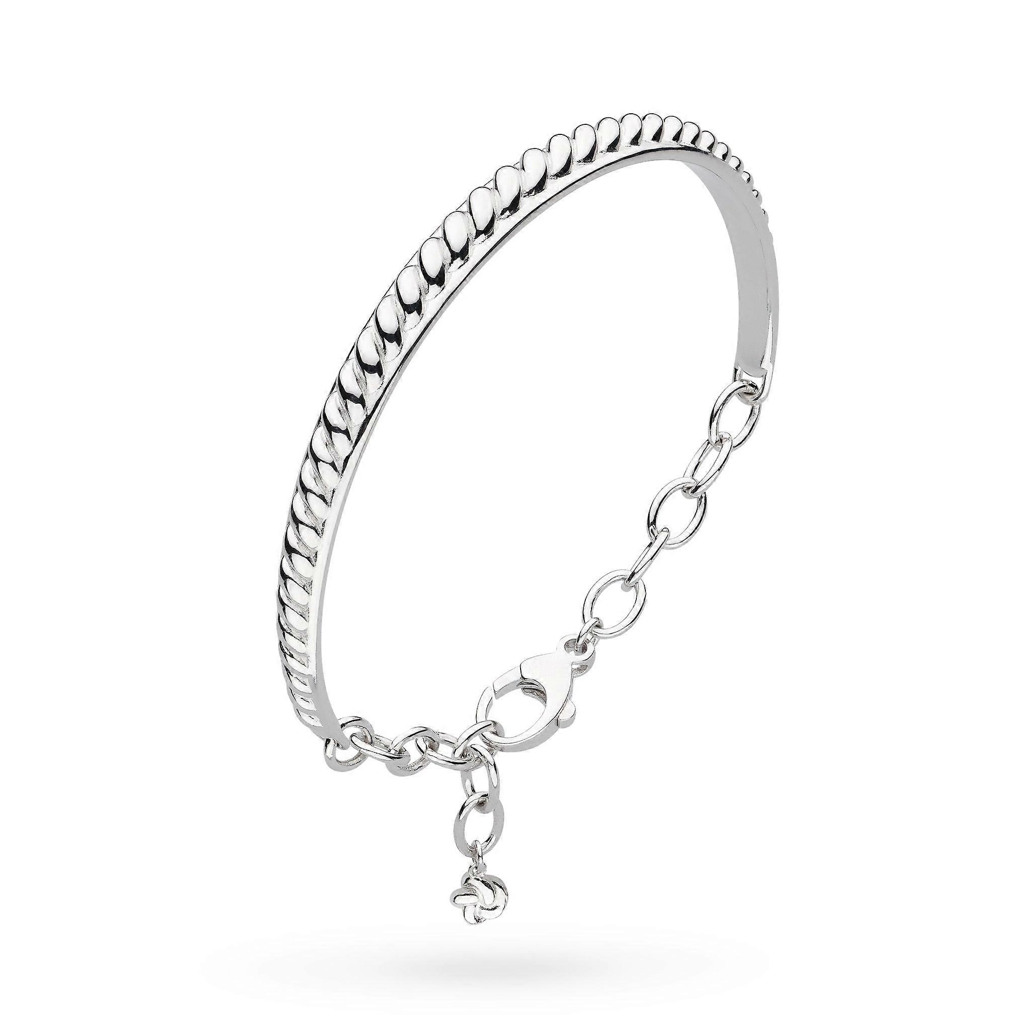 Kit Heath Marina Rope Band Rhodium Plated Changle ® Bracelet 71065RP