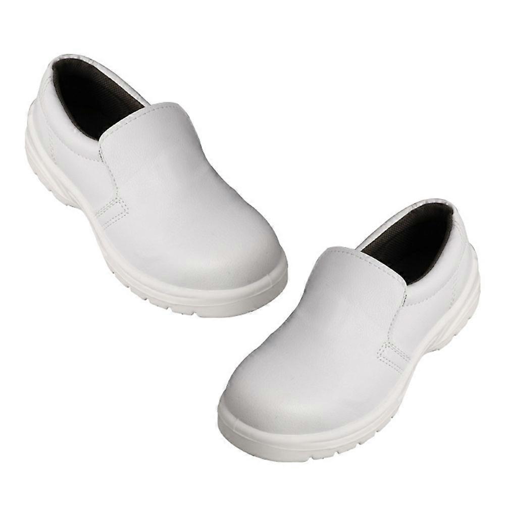 Comfortable Breathable Safety Shoes Dustproof Workshop Shoes for Men 1Pair