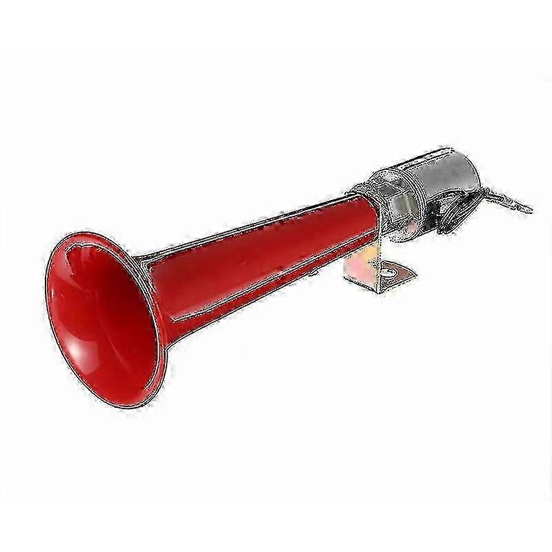 12/24v 600db Super Train Horn Til Lastbiler Suv Bilbåd Motorcykler Elektrisk Rød Lufthorn JR2025032600311-2025