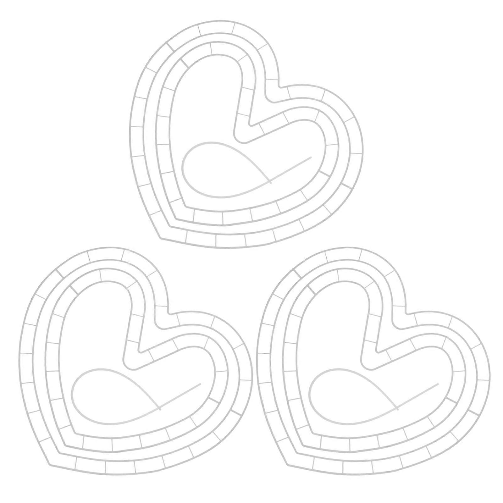 Plant Stem Holder Flower Frame for Bouquet Fixing 12Sets White Plastic