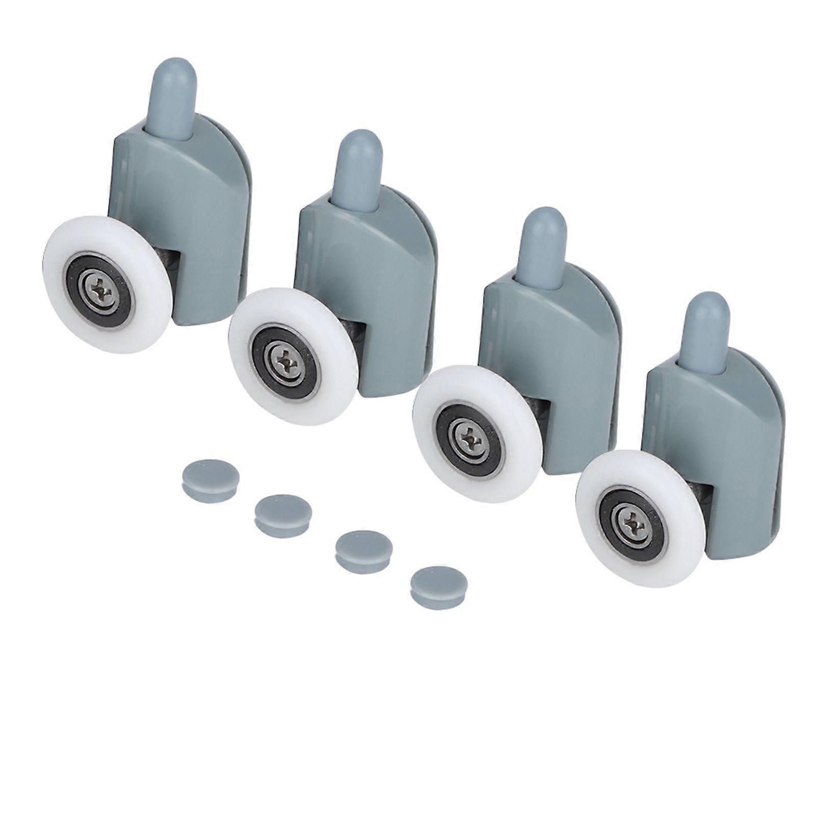 Replacement Shower Sliding Glass Door Bottom Runners Rollers Pulleys Wheel (Single Wheel)