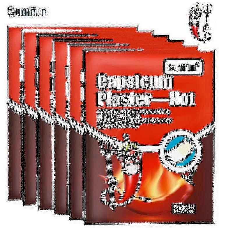 Pepper Capsicum Plaster Pain Relief Plaster Back/neck/shoulder For Joint/arthritis Patch