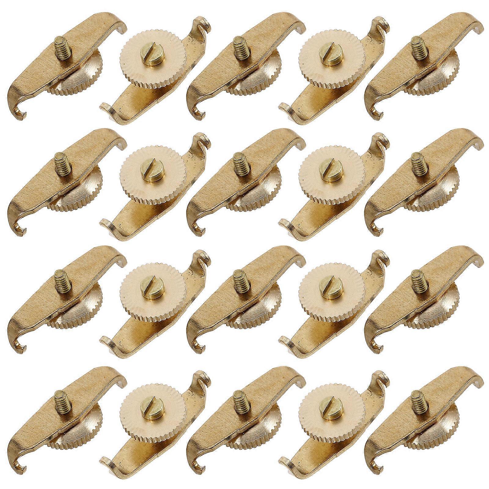 Erhu Use Copper String Adjuster with Tuner Function 20Pcs Fine Tuners