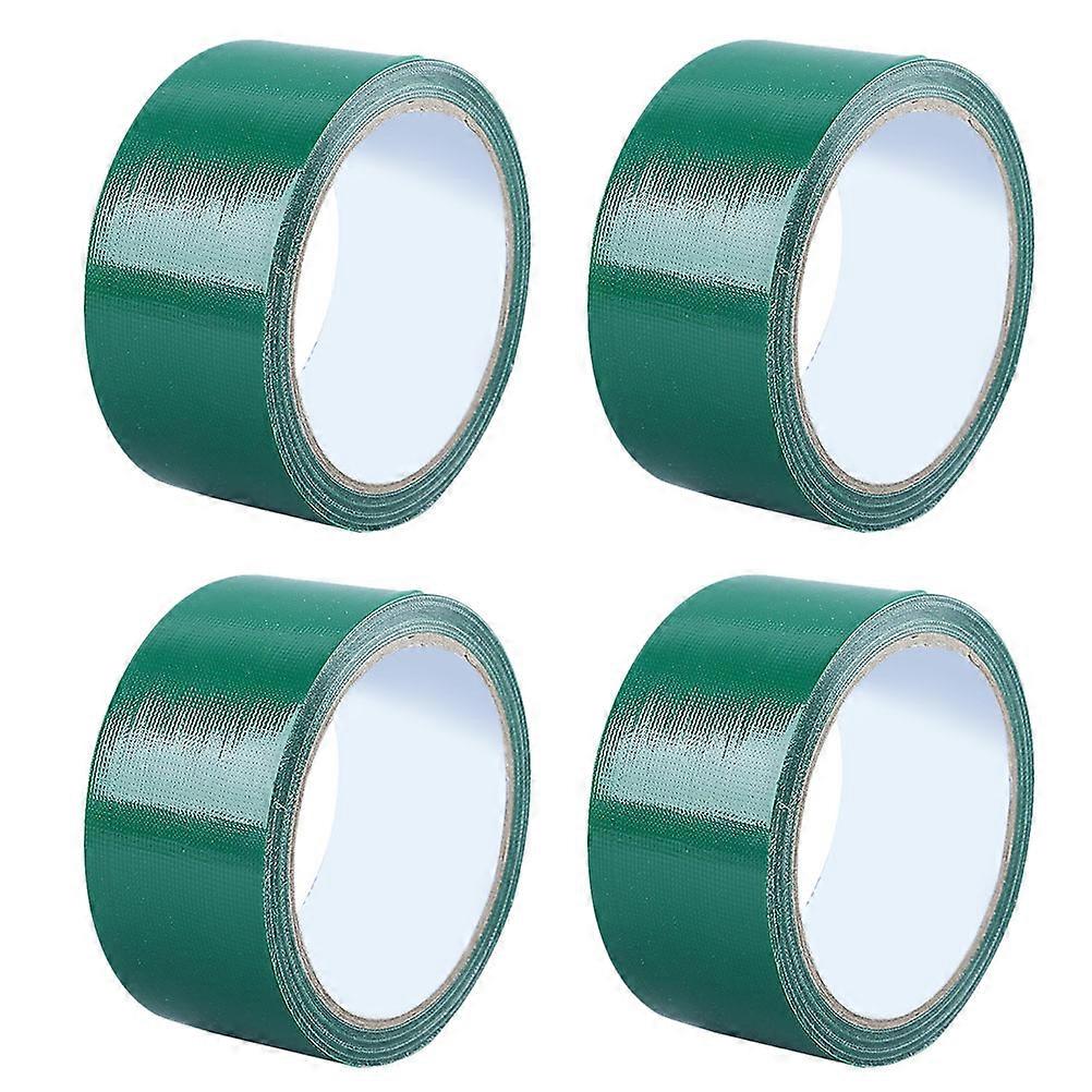 Waterproof Cloth Tape Adhesive Dark Green for Heavy Duty Use 4 Rolls