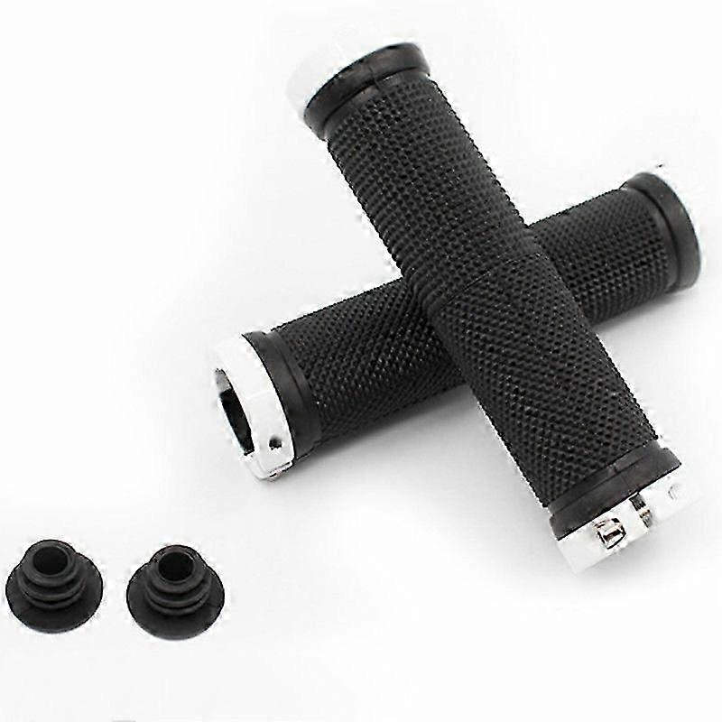 Bicycle Handle Bar Grips Double Lock On MTB Mountain Bike Cycle Grip