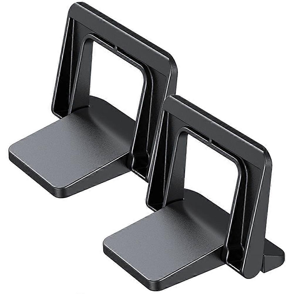 Foldable Laptop Riser For Laptop Users Black Ergonomic Design Improve Sitting Posture 5 Pairs