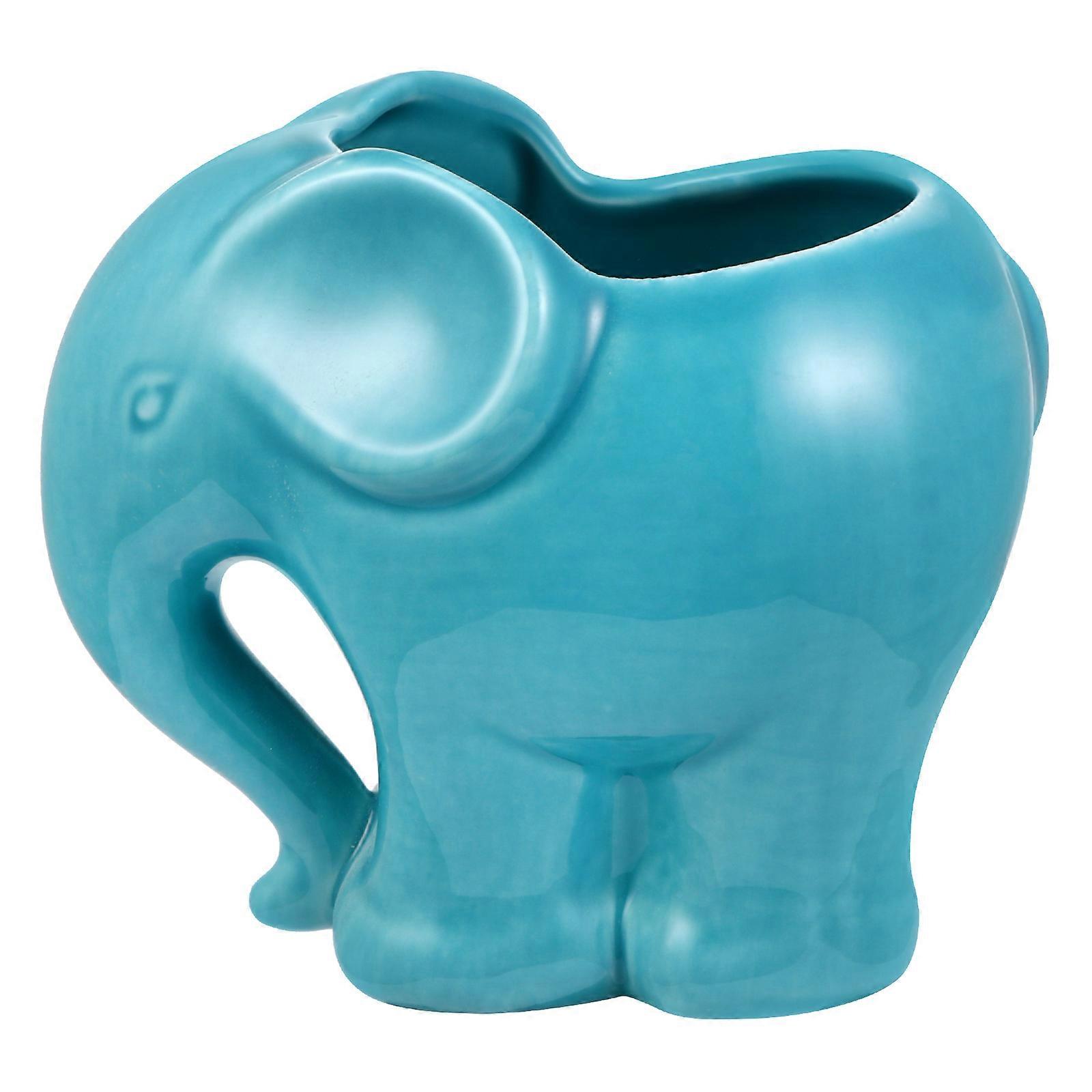 Creative Plant Pots Ceramic Cartoon Planter for Decoration 3Pcs