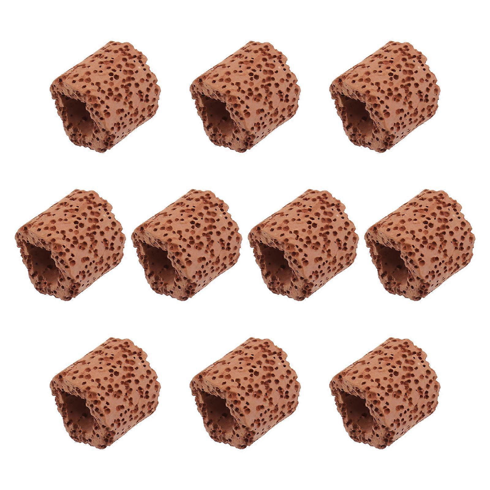 Water Plant Fixed Ring Pottery for Practical Use 50Pcs Aquarium Holder