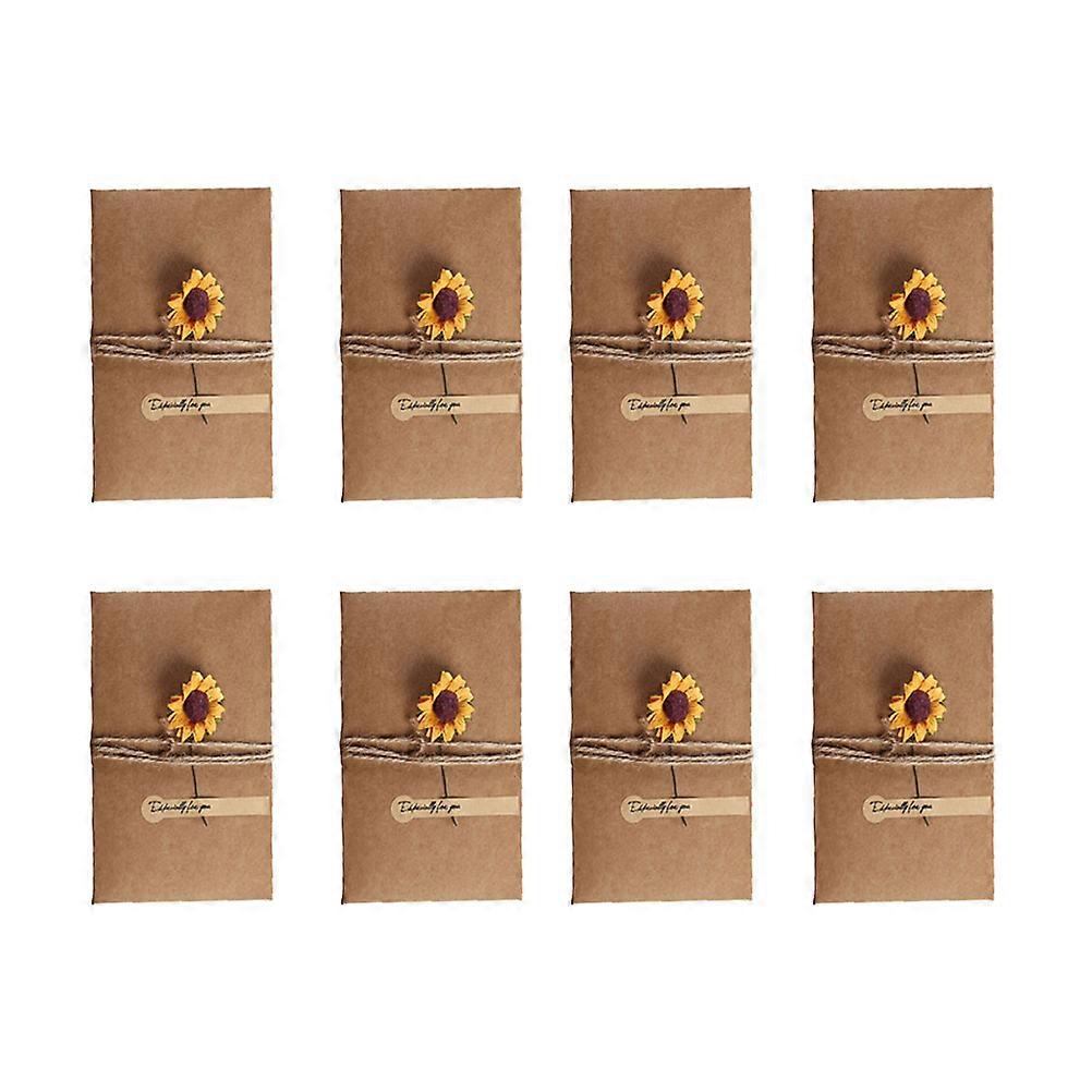 Multi Colored Sunflower Card Set for Greeting Purposes with 36Pcs