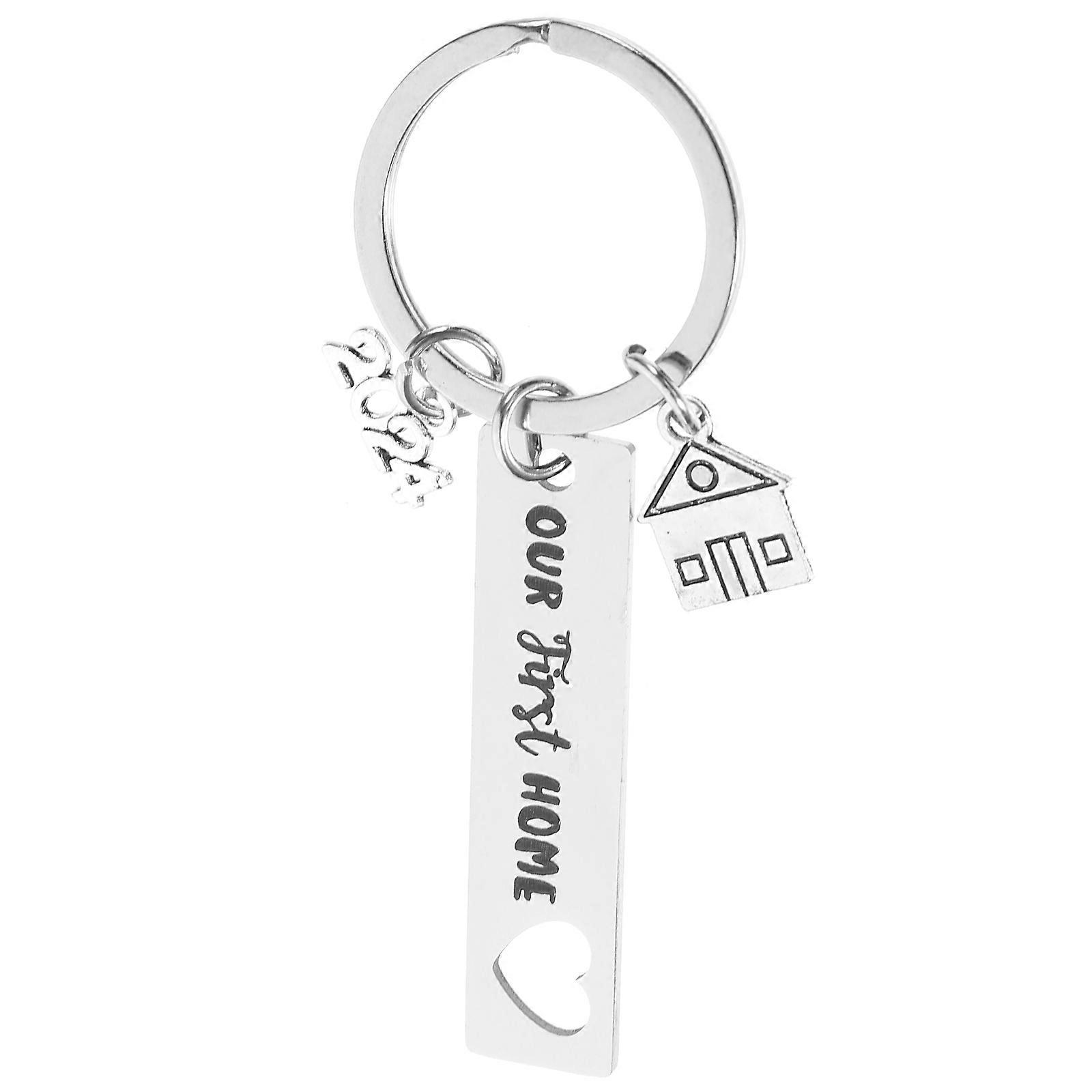 Key Chain Set Of 3 For Housewarming Occasions Simple Design Keyring Ideal For Key Decoration