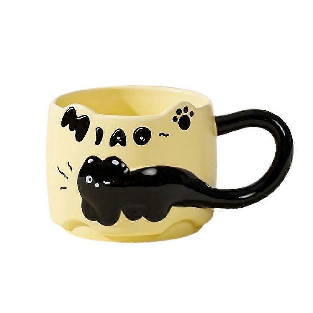 Cat Cat Stacked Cup,cute Stackable Coffee Mugs,ceramic Funny Animal Coffee Mugs