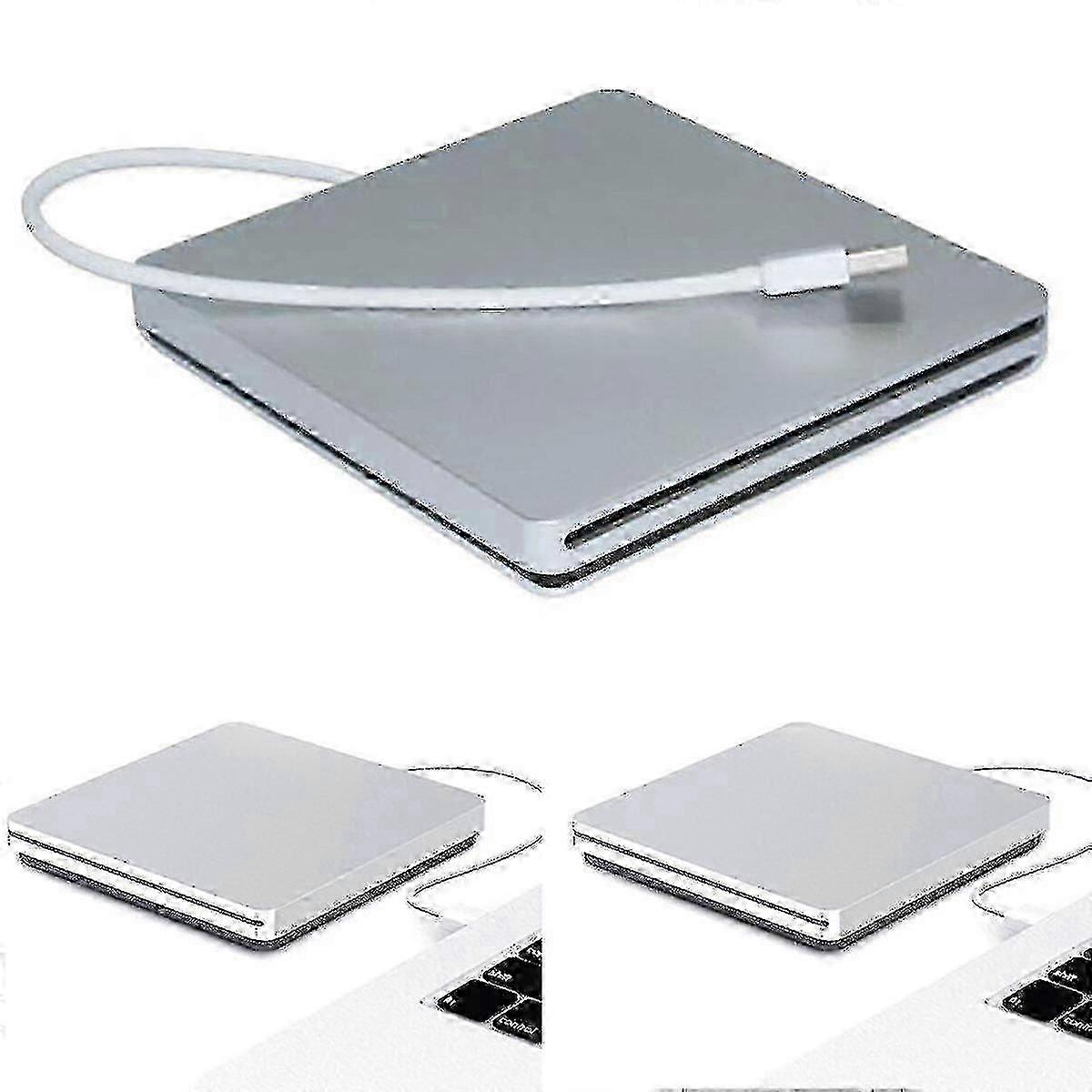 MacBook USB External CD/DVD Drive Burner for Mac & PC - Slot Loading
