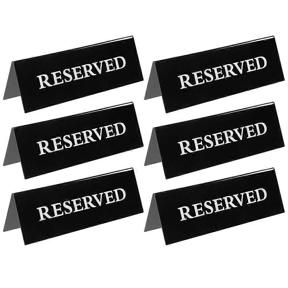 30 Pcs Reserved Signs Practical Acrylic Reserved Table Signs Suitable For Customers Event Organizers And All Formal Occasions