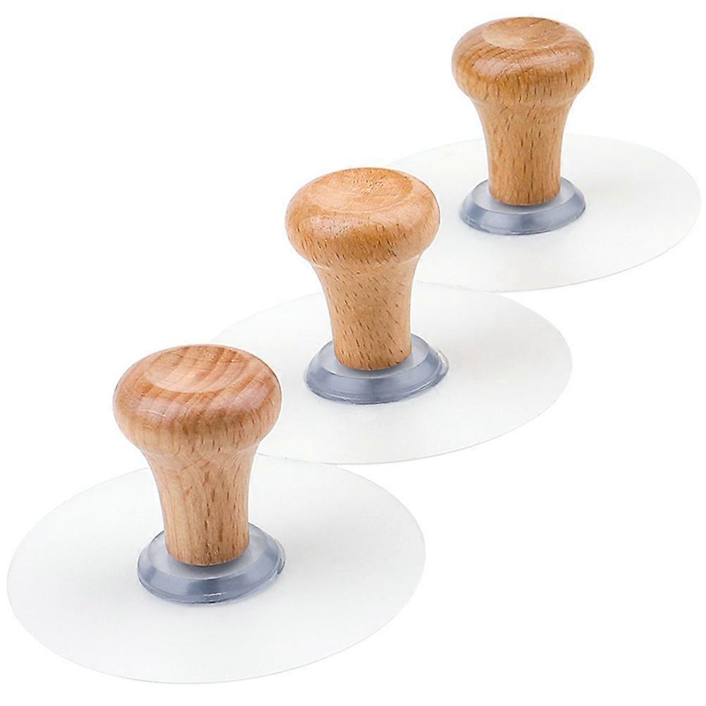 Coat Holder Hook Wooden Hooks for Hanging 12Pcs Door Back Practical