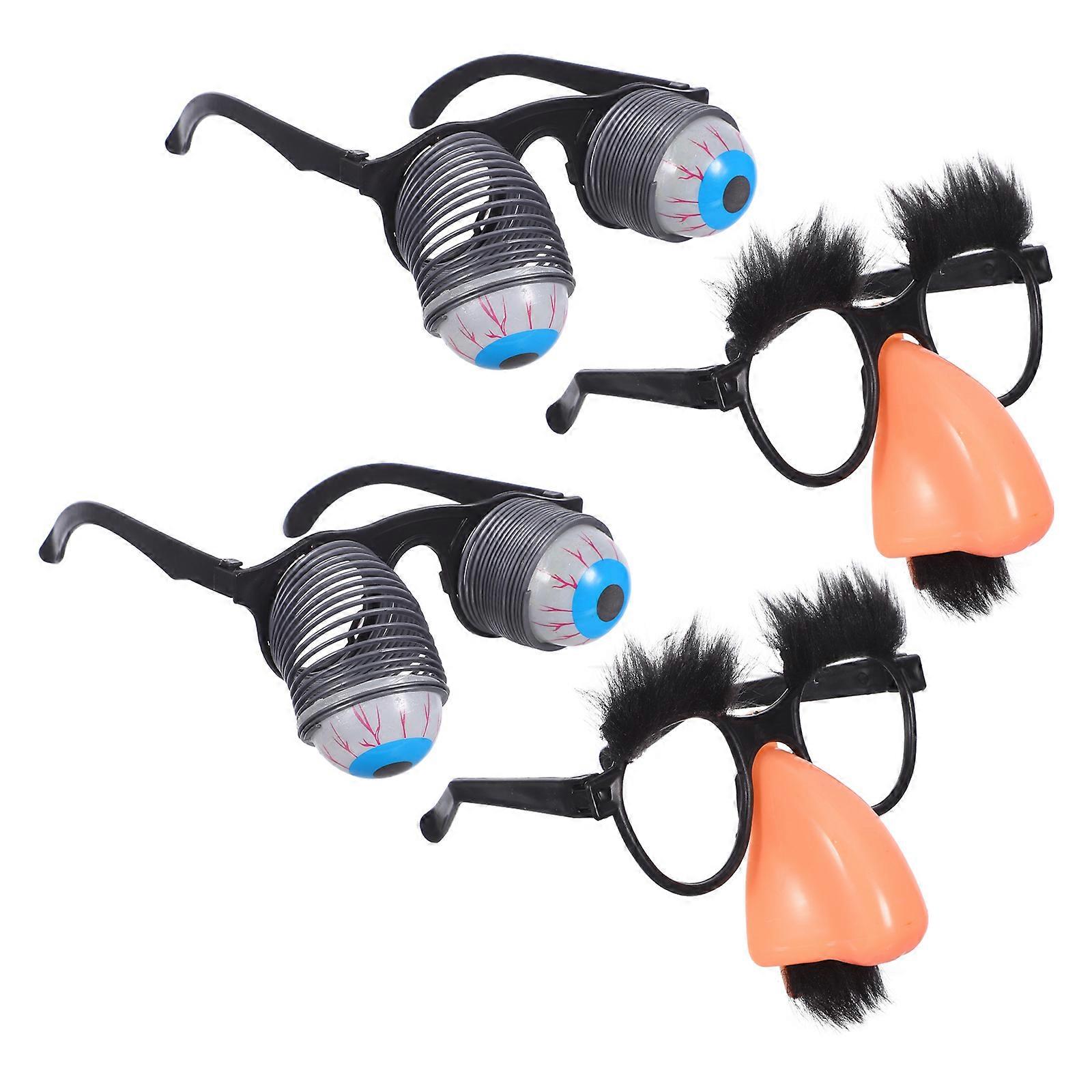 Eye-Catching Prank Eyewear For Kids Party And Cosplay Event In Assorted Color Design 20Pcs