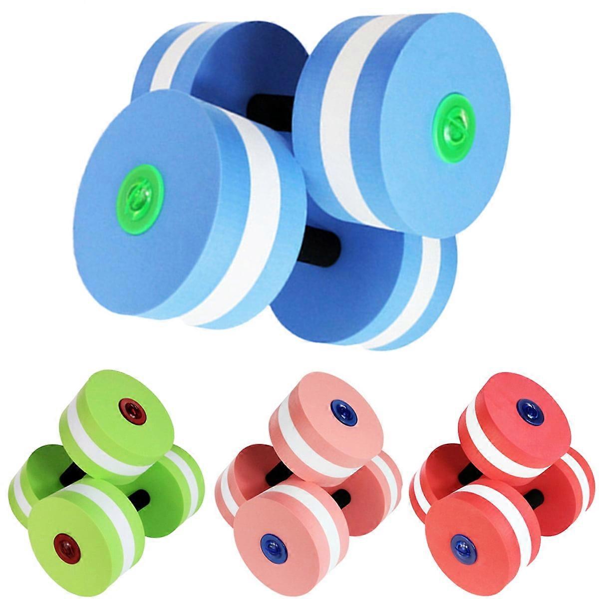 Walbest DIY Water Dumbbell, 1 Piece, 5 Pounds, EVA Foam, Blue