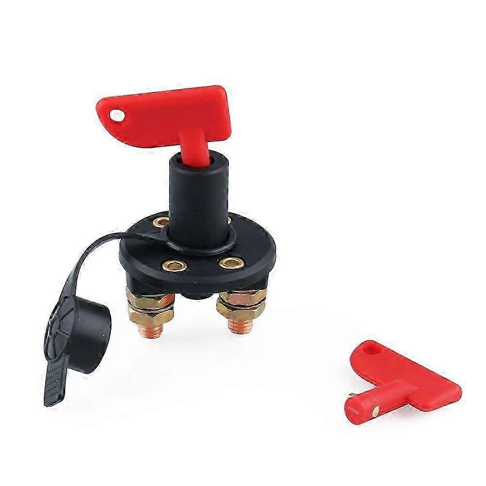 Battery Disconnect Switch with 2 Keys Battery Isolator Disconnect Switch