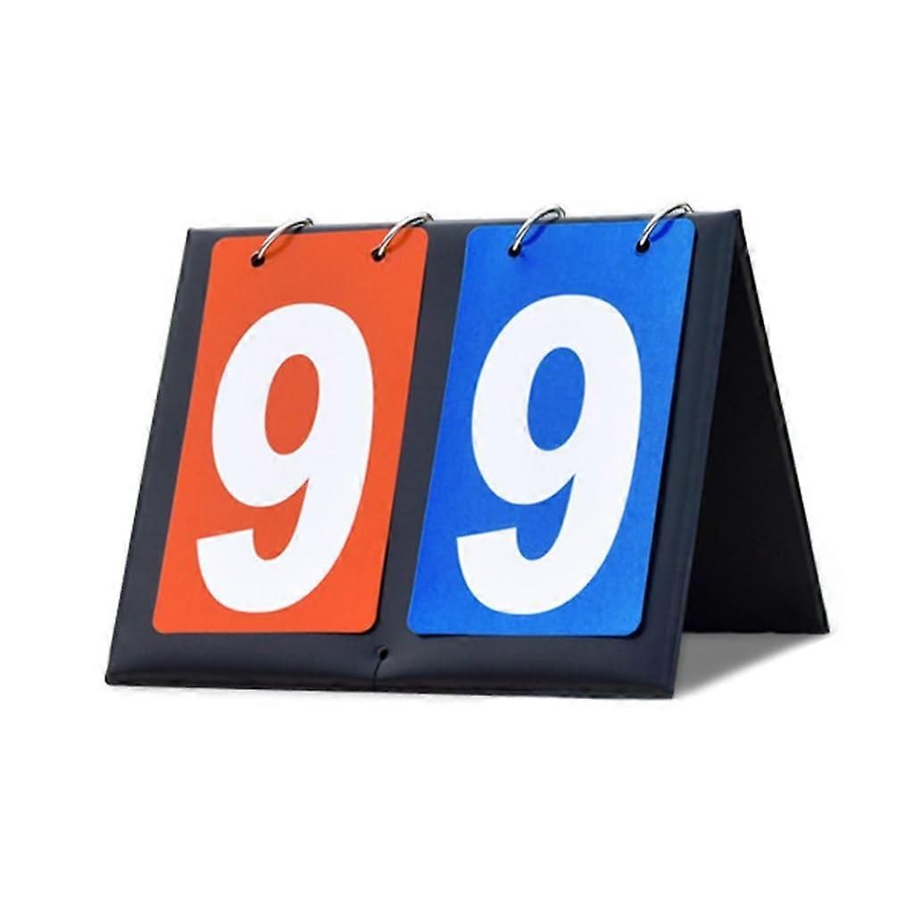 Tabletop Scoring Board Portable Scoreboard For MultiSport Flippers Easy Flip Tabletop Score Flipping