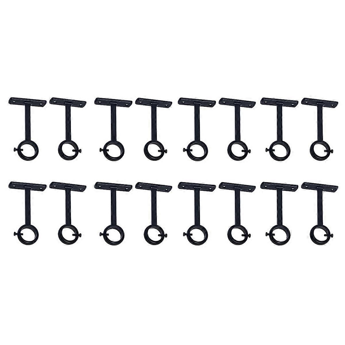 Ceiling Mounted Curtain Rod Brackets, Heavy Duty Ceiling Bracket