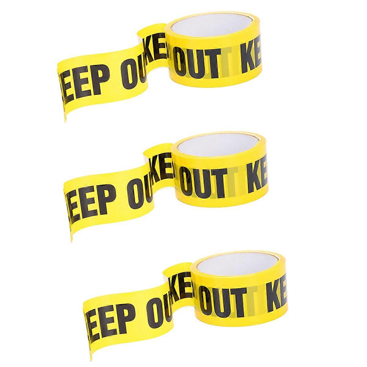 KEEP OUTバリケードテープ 25m 工事現場 荷造り 場所取りの確保に!